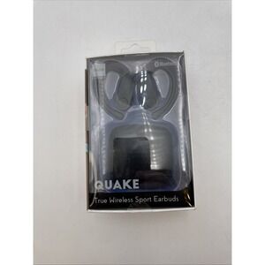 Quake Vivitar Muze BLUETOOTH True Wireless Sport Earbuds With Charging Case NEW